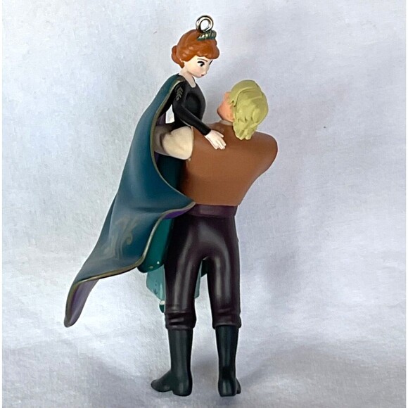Hallmark Frozen 2 Ornament Anna and Kristoff 2022 Disney Princess Keepsake New - Picture 4 of 8